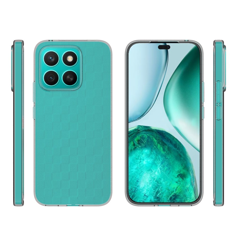 Priehľadný gélový obal na mobil Honor X8c - priehľadný