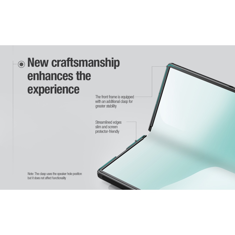 Nillkin Super Frosted FOLD Magnetic zadný kryt pre Samsung Galaxy Z Fold 8 Ultra Black