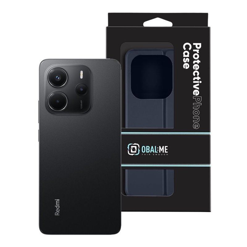 OBAL:ME SmoothTouch Puzdro pre Xiaomi Redmi Note 14 4G Dark Blue