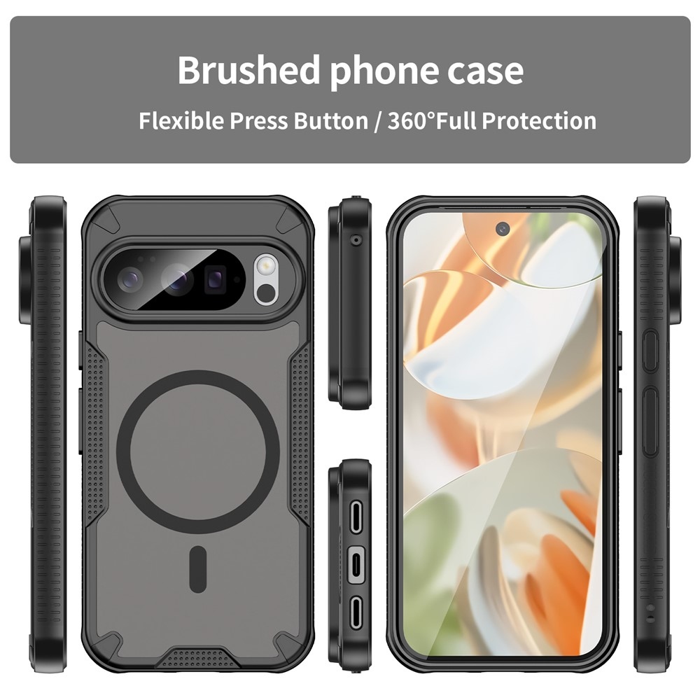 Froste odolný kryt s MagSafe na Google Pixel 10 Pro - čierny