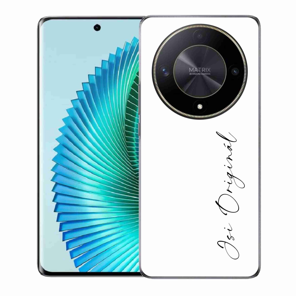 Gélový kryt mmCase na Honor Magic 6 Lite 5G - si originál biele pozadie