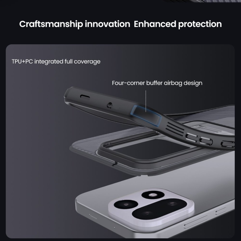 Nillkin CamShield PRE Zadný Kryt pre OnePlus 15 Transparent Black