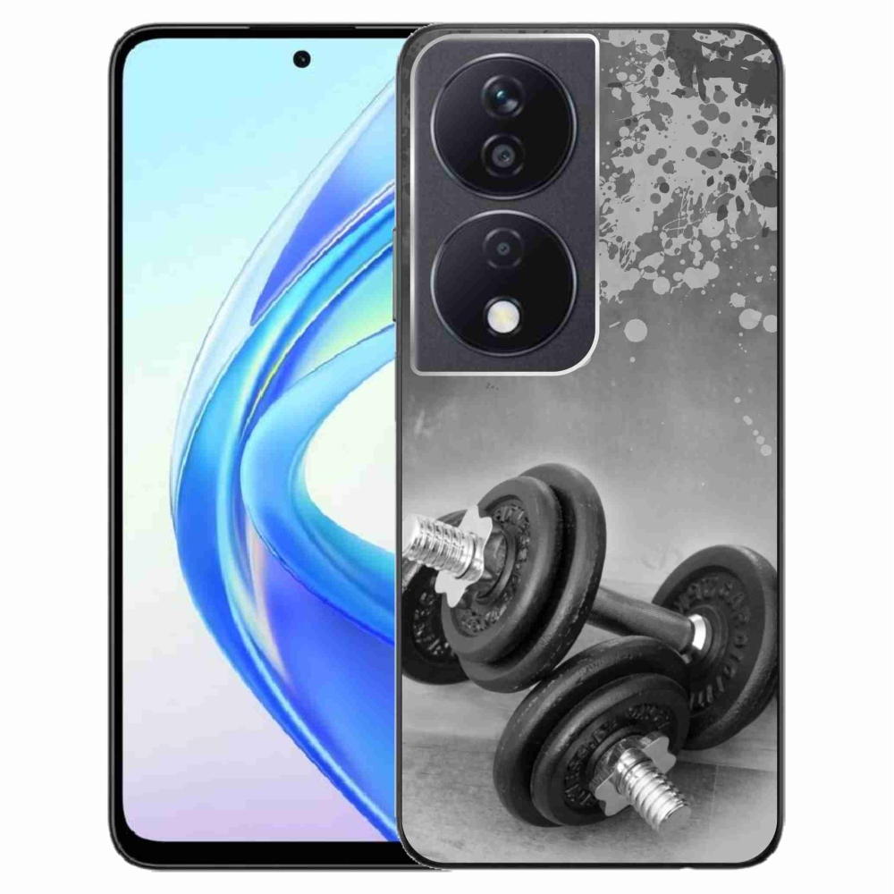 Gélový kryt mmCase na Honor X7b/Honor 90 Smart - činky 1