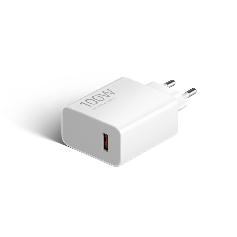 Xiaomi MDY-19-ER Cestovná nabíjačka USB-A 100W + dátový kábel USB-C 6A biela