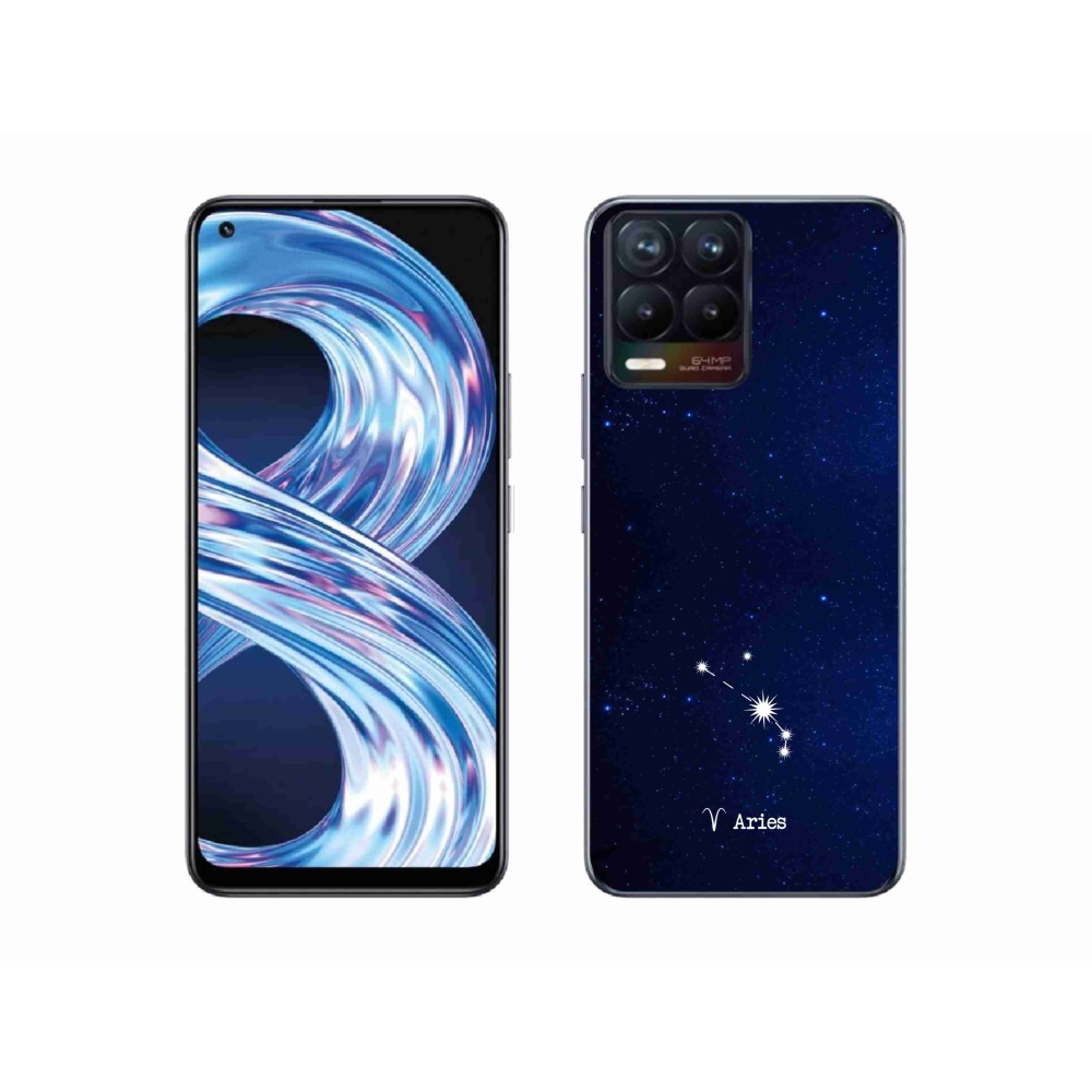 Gélový kryt mmCase na Realme 8 4G - súhvezdie Barana