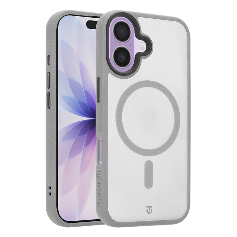 Tactical MagForce Hypersand puzdro pre Apple iPhone 17, svetlošedé
