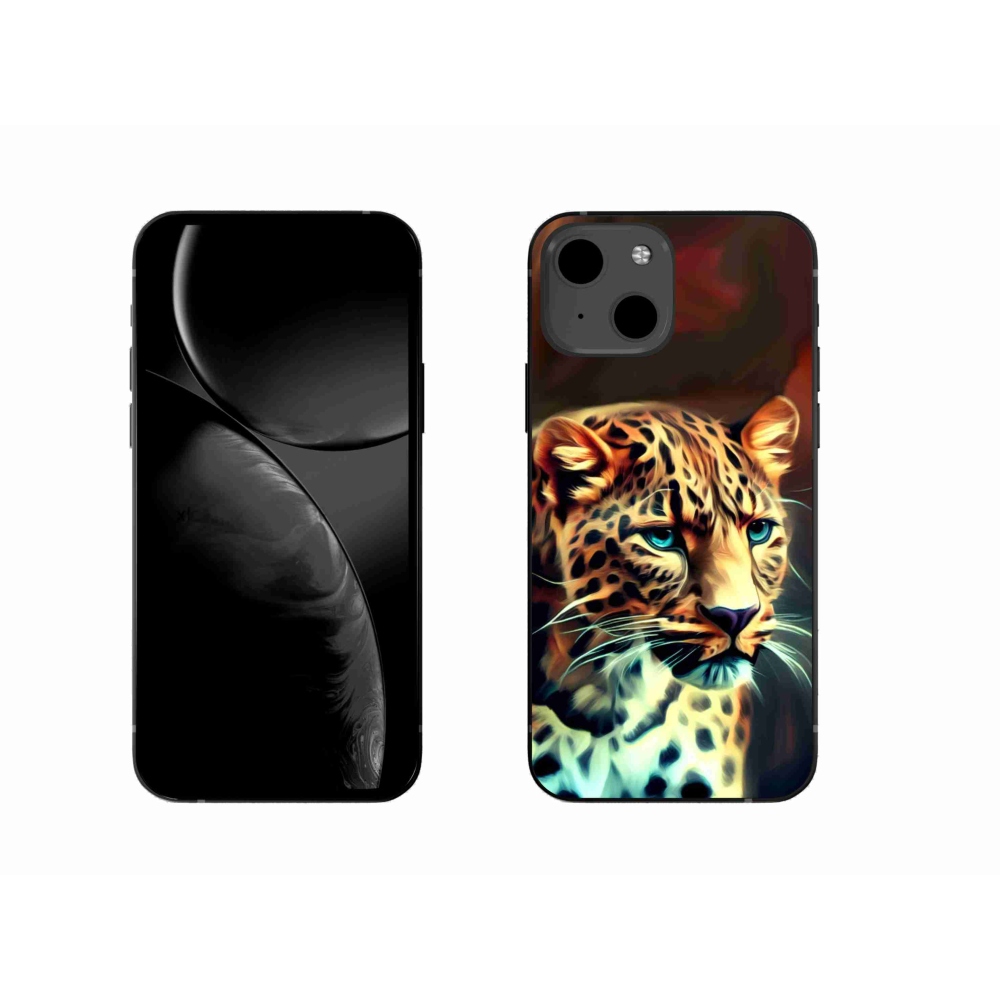 Gélový kryt mmCase na iPhone 13 6.1 - leopard