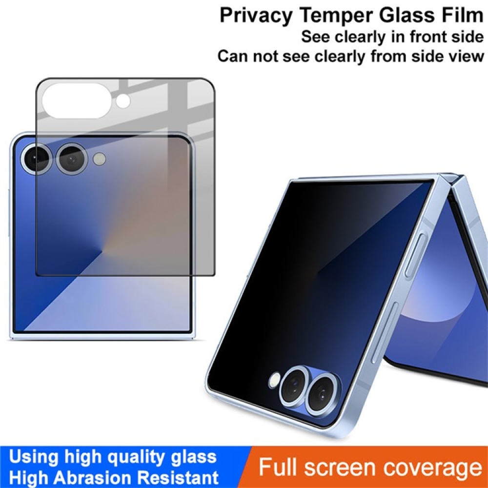 Privacy celoplošné sklo na Samsung Galaxy Z Flip7 5G