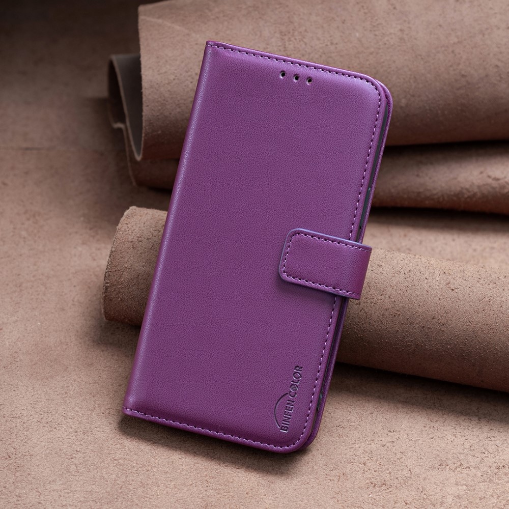 BNF knižkové púzdro na Samsung Galaxy Xcover 7 Pro - tmavofialové