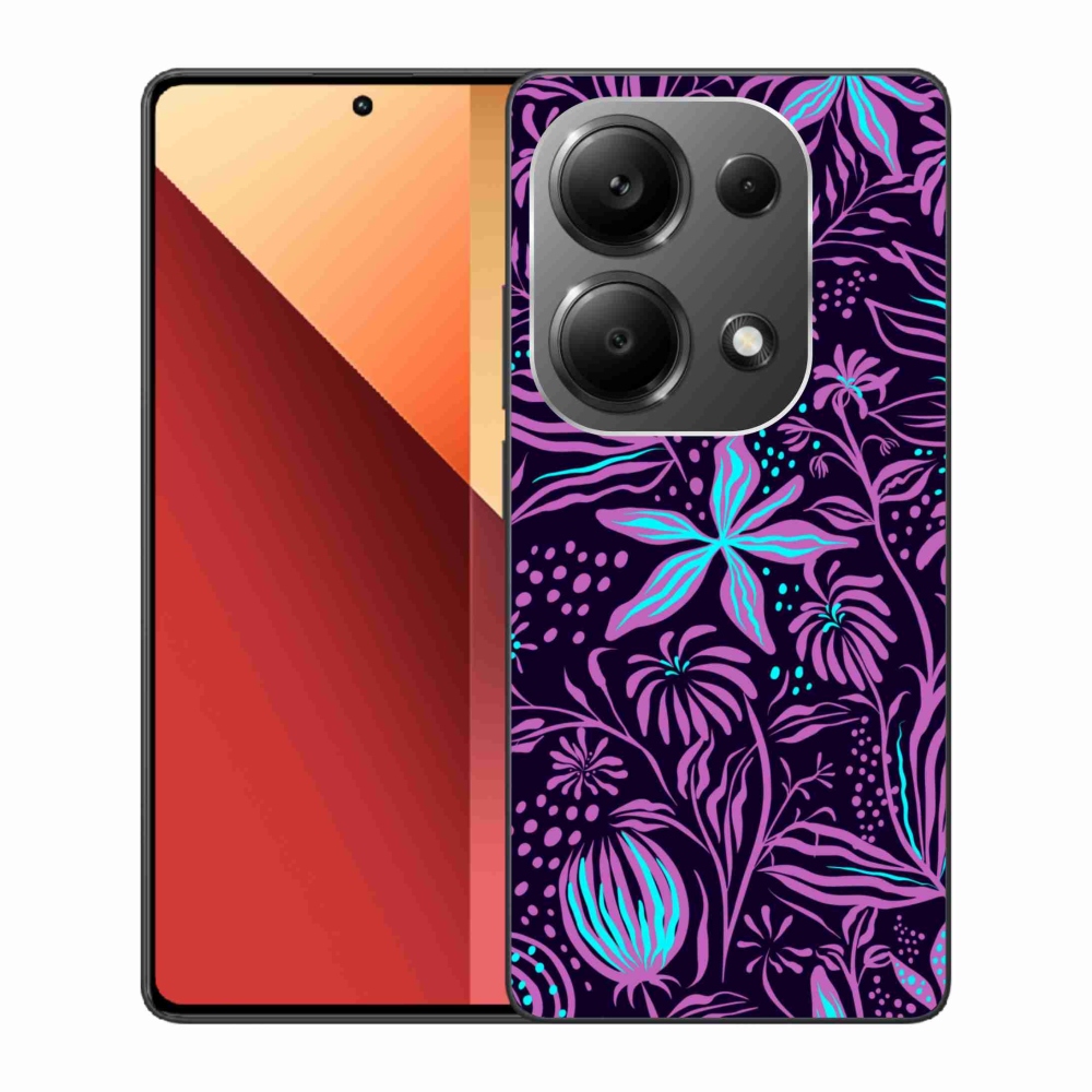 Gélový kryt mmCase na Xiaomi Redmi Note 13 Pro 4G/Poco M6 Pro - kvety 2