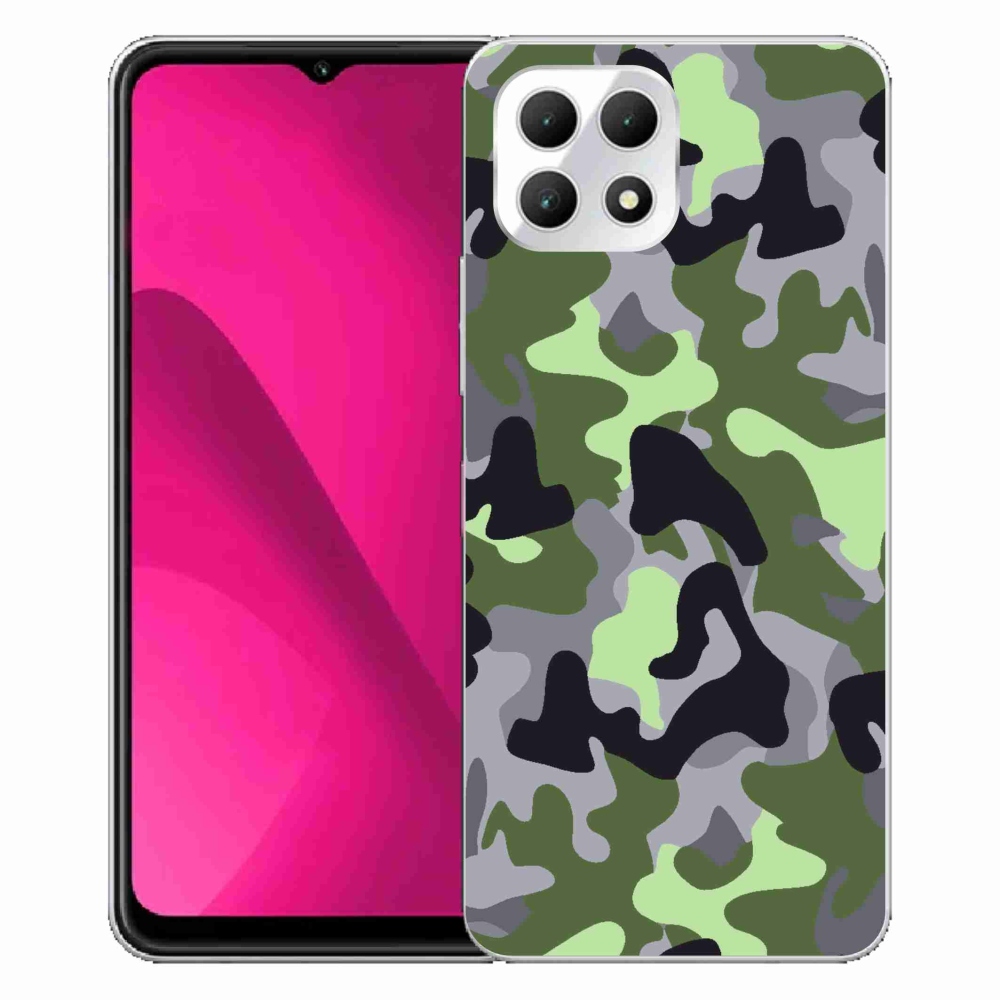 Gélový kryt mmCase na T-Mobile T Phone 2 - maskáčový vzor 7