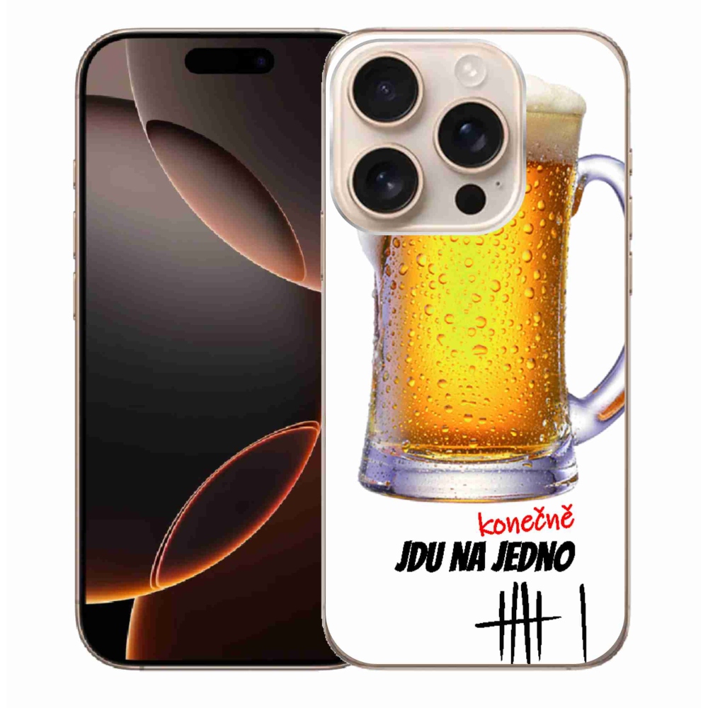 Gélový kryt mmCase na iPhone 16 Pro Max - idem na jedno