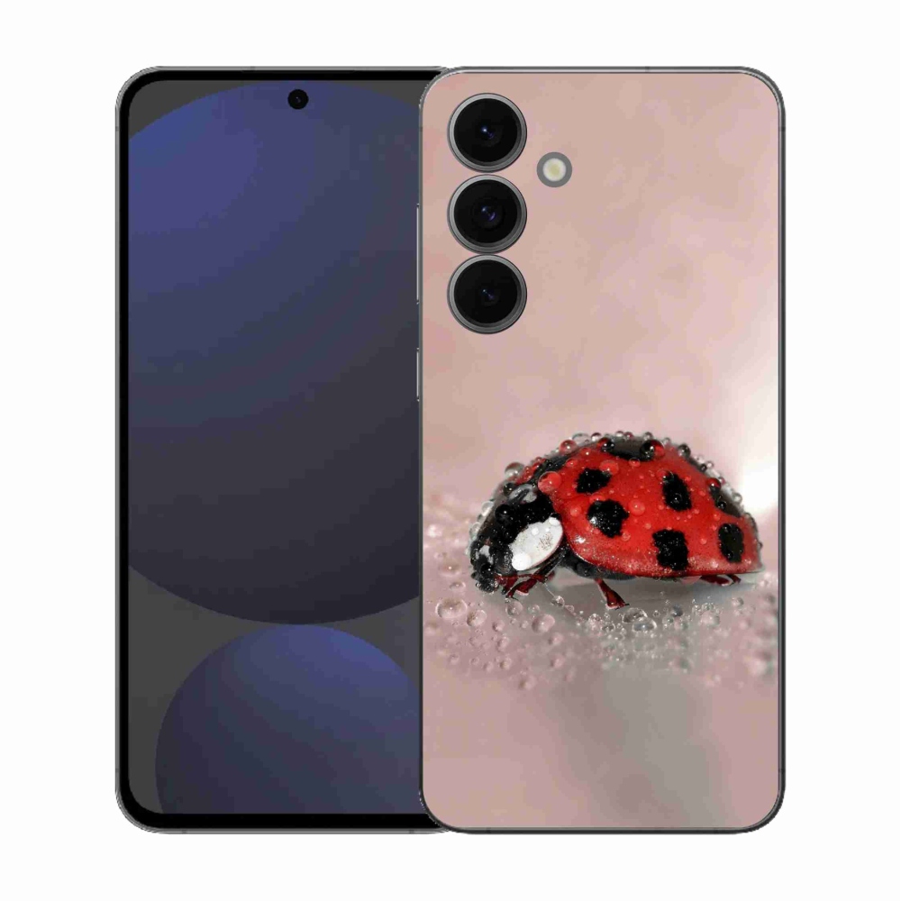 Gélový kryt mmCase na Samsung Galaxy S25 FE - lienka