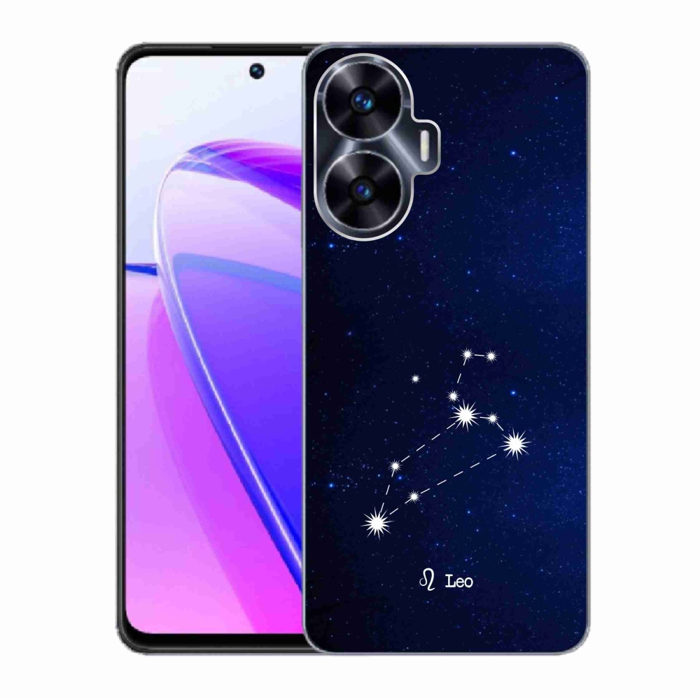 Gélový kryt mmCase na Realme C55 - súhvezdie Leva