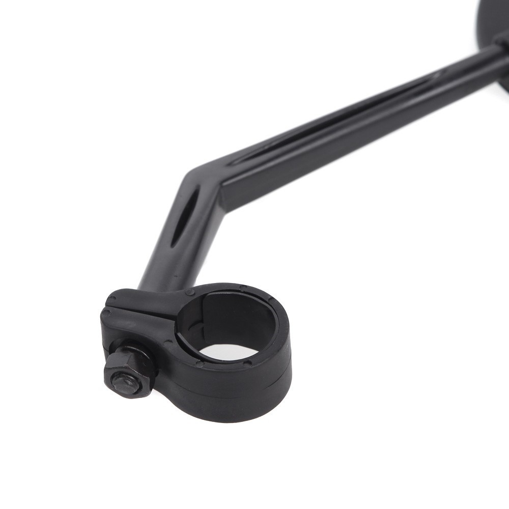 Univerzálne vypuklé širokouhlé zrkadlo na bicykel a kolobežku – čierne