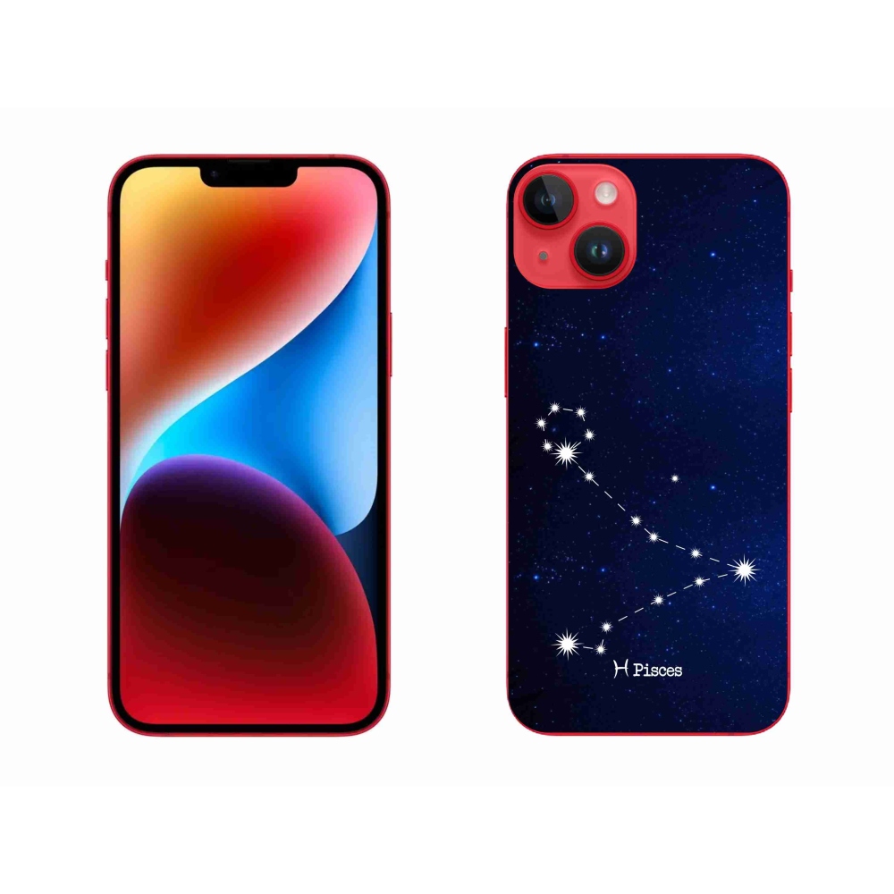 Gélový kryt mmCase na iPhone 14 Plus - súhvezdie Ryby