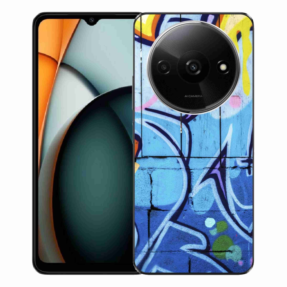 Gélový kryt mmCase na Xiaomi Redmi A3 - graffiti