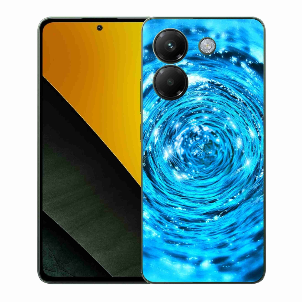 Gélový kryt mmCase na Xiaomi Poco M7 Pro 5G - vodný vír