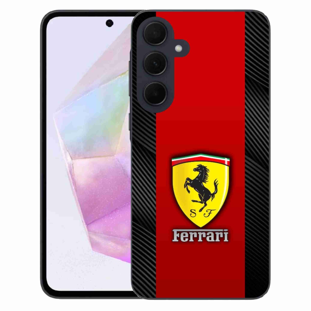 Gélový kryt mmCase na Samsung Galaxy A35 5G - ferrari