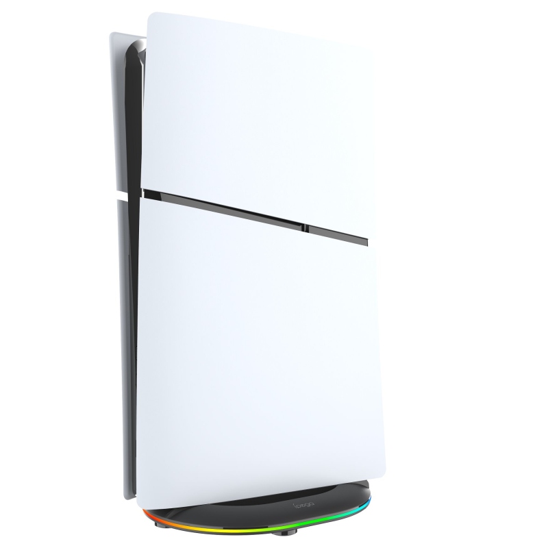 iPega P5S035SAH Vertikálny Stojan (2xUSB-A) s RGB pre PS5 Slim/PS5 Pro Black