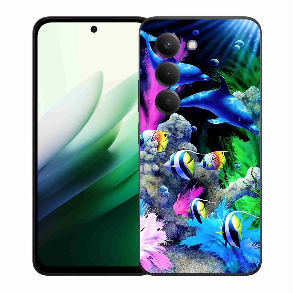 Gélový kryt mmCase na Xiaomi Redmi 15 5G (169mm) - morský svet