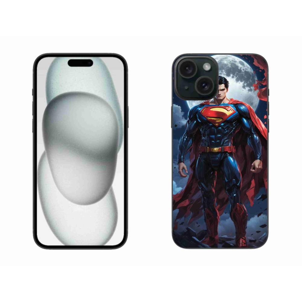 Gélový kryt mmCase na iPhone 15 Plus - superman