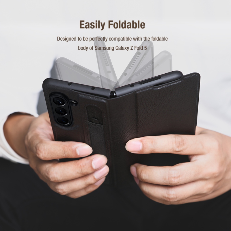 Nillkin Aoge Puzdro pre Samsung Galaxy Z Fold 5 Black