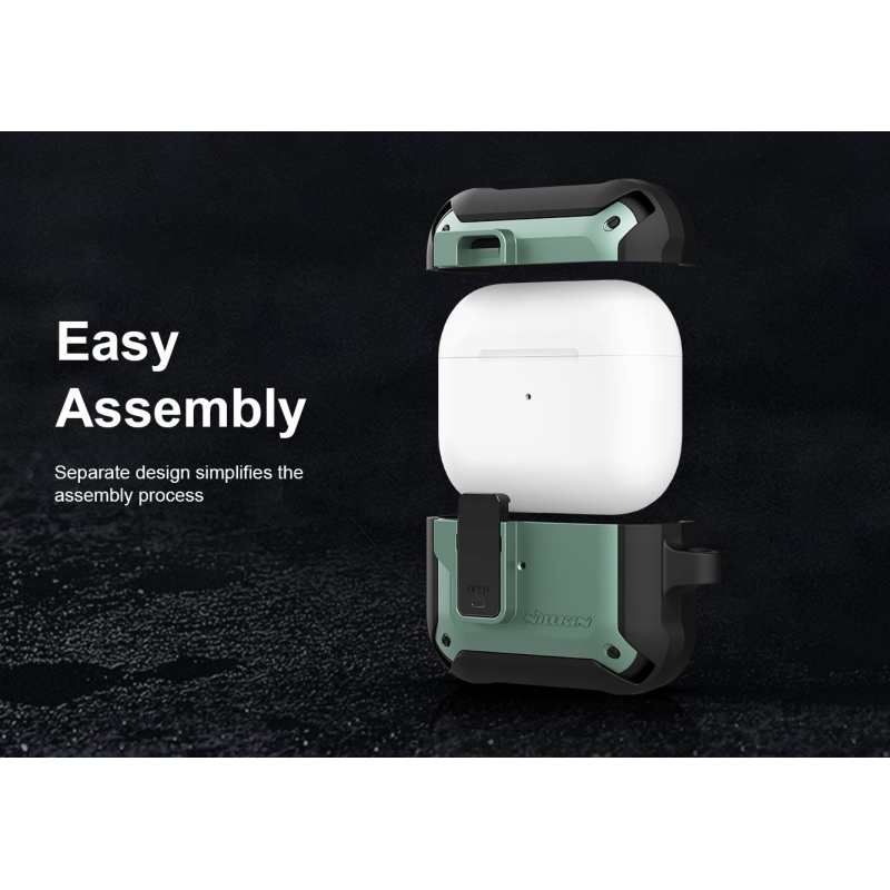 Nillkin Bounce Puzdro pre Airpods Pro Black