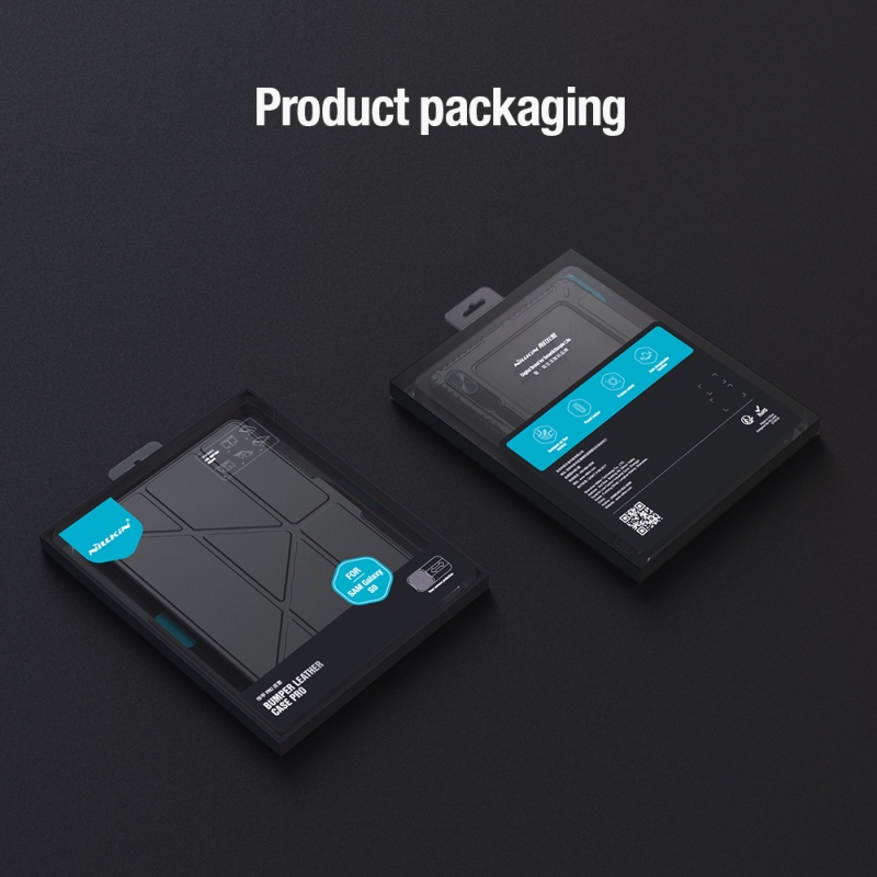 Nillkin Bumper PRO Protective Stand Case Multi-angle pre Samsung Galaxy Tab S9 Sapphire Blue