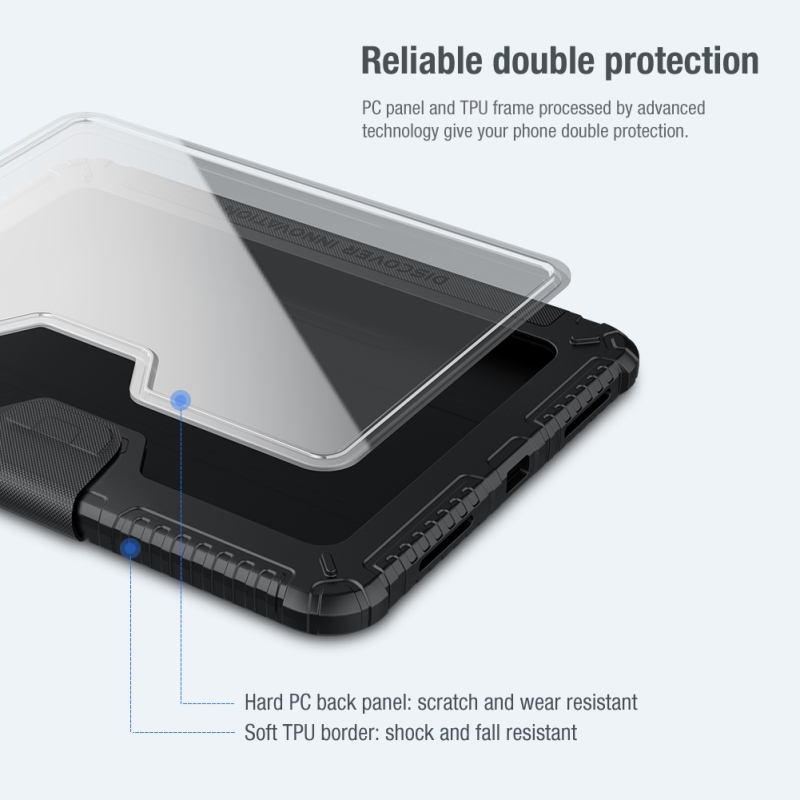 Nillkin Bumper PRO Protective Stand Case pre iPad 10.9 2022 Black