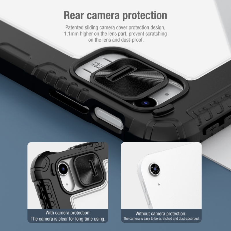 Nillkin Bumper PRO Protective Stand Case pre iPad 10.9 2022 Black