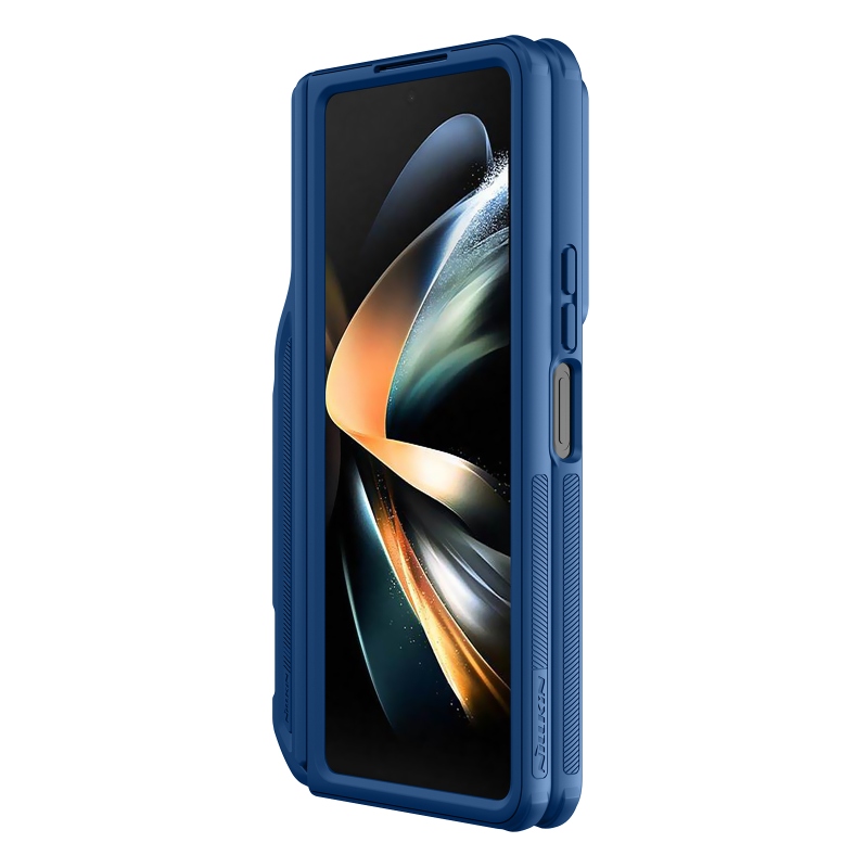 Nillkin CamShield FOLD Slot+Stand Zadný Kryt pre Samsung Galaxy Z Fold 5 Blue