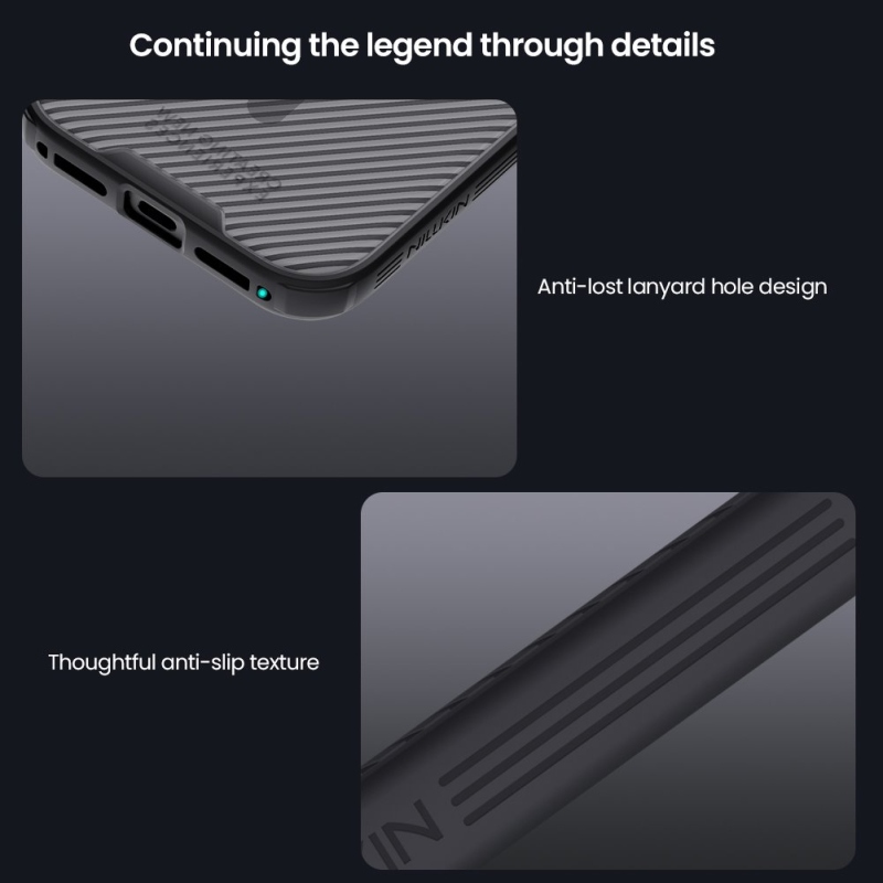 Nillkin CamShield PRO Magnetický zadný kryt pre Apple iPhone 17 Pro Transparent Black