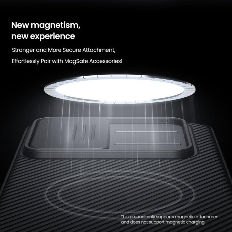 Nillkin CamShield PRE Magnetic Zadný Kryt pre Samsung Galaxy A17 5G Black