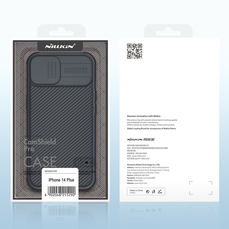 Nillkin CamShield PRE Zadný Kryt pre Apple iPhone 14 Plus Black