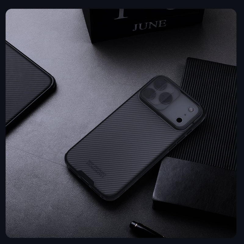 Nillkin CamShield PRO Zadný kryt pre Apple iPhone 17 Pro Max Transparent Black