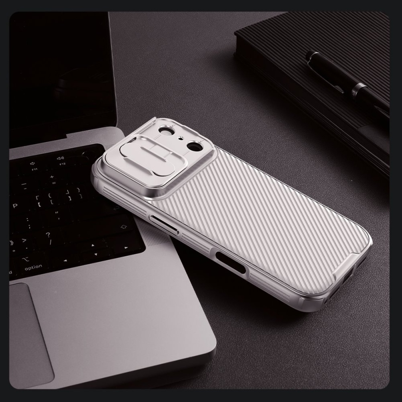 Nillkin CamShield PRO Zadný kryt pre Apple iPhone 17 Pro Titanium Gray