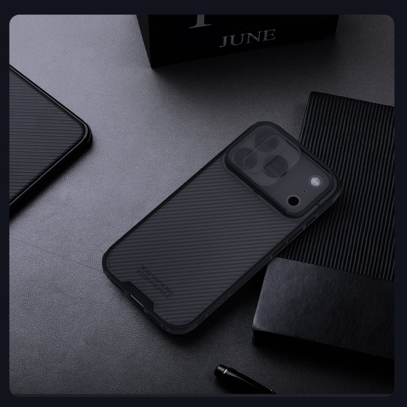 Nillkin CamShield PRO Zadný kryt pre Apple iPhone 17 Pro Transparent Black