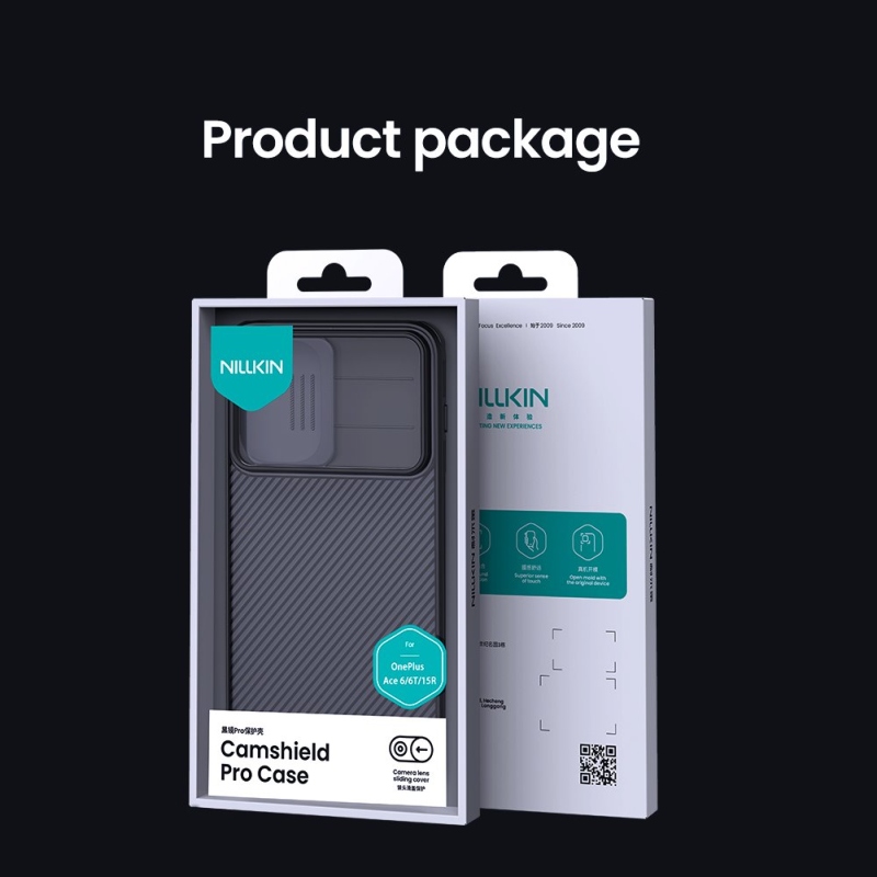Nillkin CamShield PRO Zadný kryt pre OnePlus 15R Transparent Black