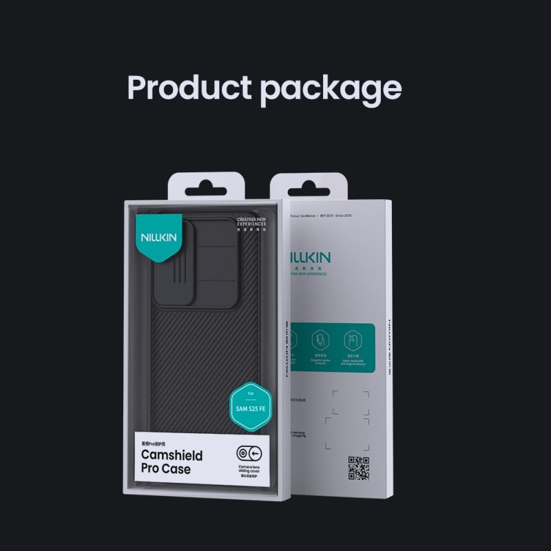 Nillkin CamShield PRO Zadný kryt pre Samsung Galaxy S25 FE Black