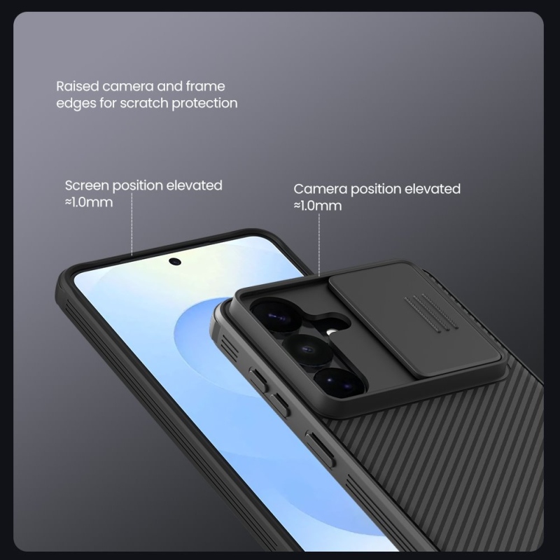 Nillkin CamShield PRO Zadný kryt pre Samsung Galaxy S26+ Black