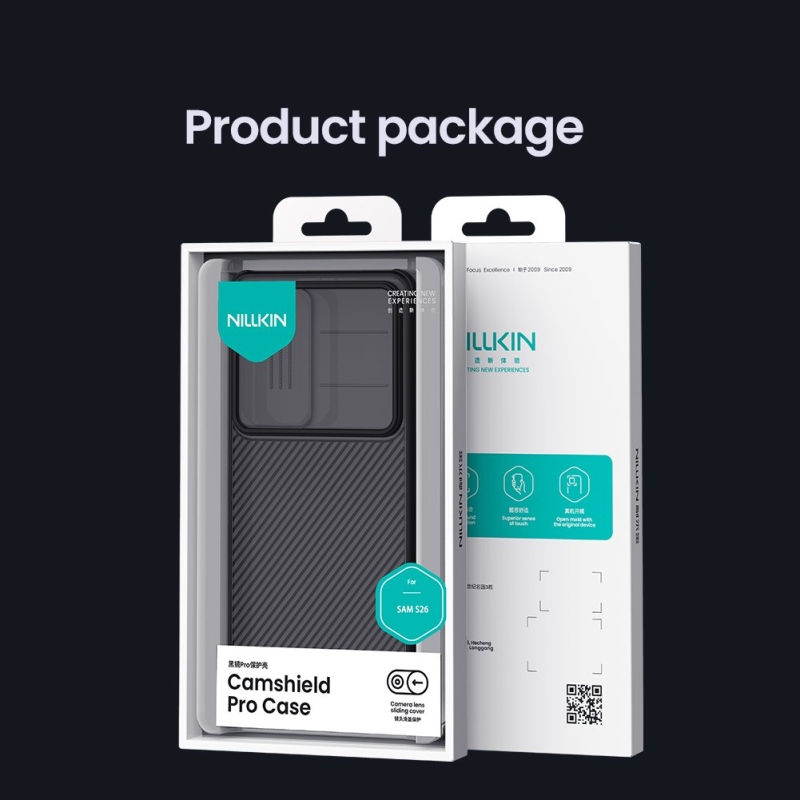 Nillkin CamShield PRO Zadný kryt pre Samsung Galaxy S26 Transparent Black