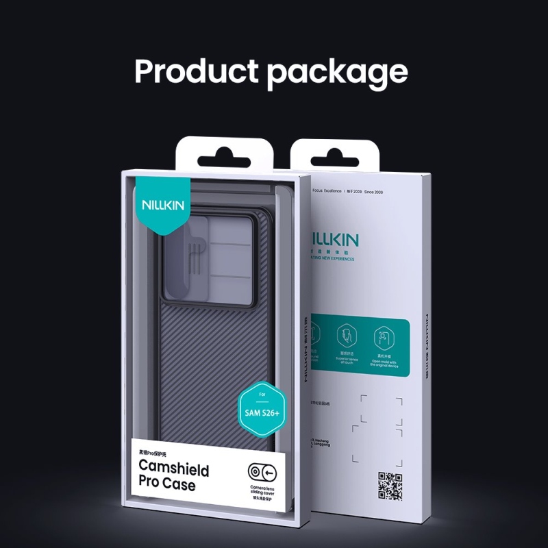Nillkin CamShield PRO Zadný kryt pre Samsung Galaxy S26+ Transparent Black
