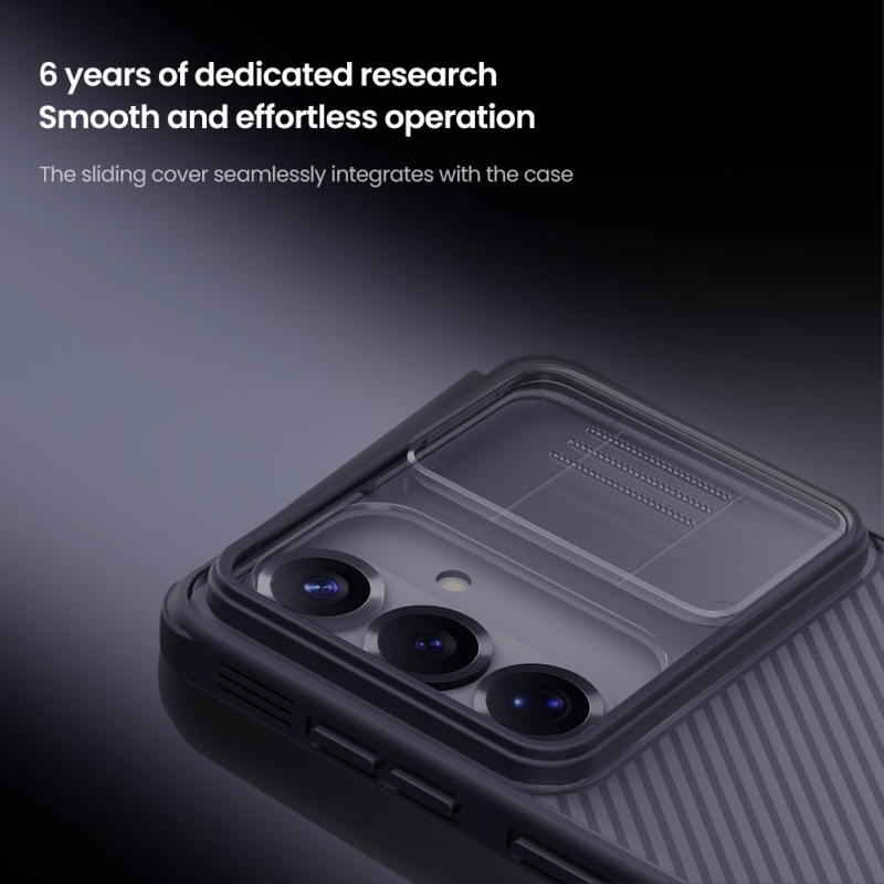 Nillkin CamShield PRO Zadný kryt pre Samsung Galaxy S26 Transparent Black