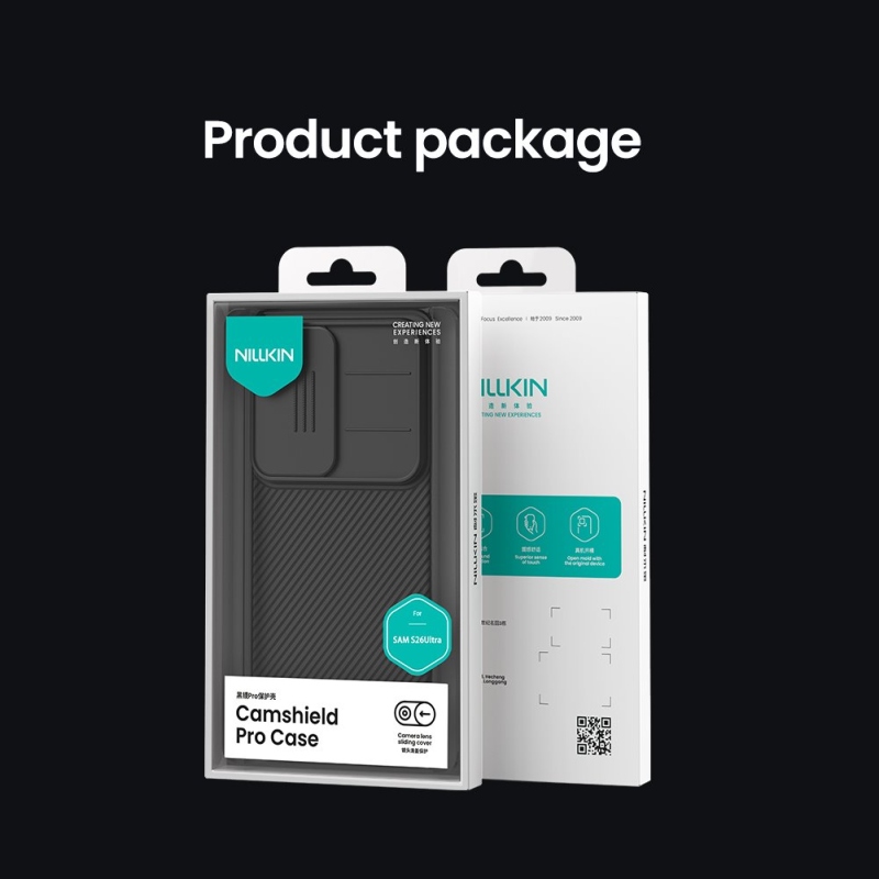 Nillkin CamShield PRO Zadný kryt pre Samsung Galaxy S26 Ultra Black