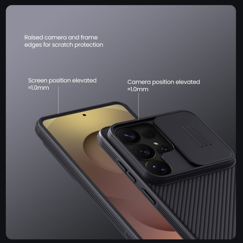 Nillkin CamShield PRO Zadný kryt pre Samsung Galaxy S26 Ultra Black