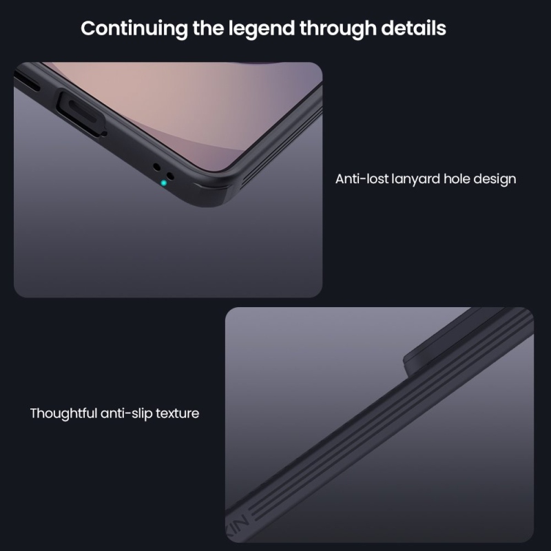 Nillkin CamShield PRO Zadný kryt pre Samsung Galaxy S26 Ultra Transparent Black