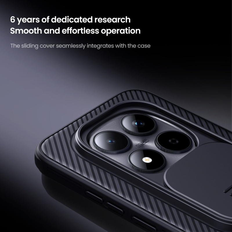 Nillkin CamShield PRO Zadný kryt pre Xiaomi Redmi Note 15 Pro 5G Black