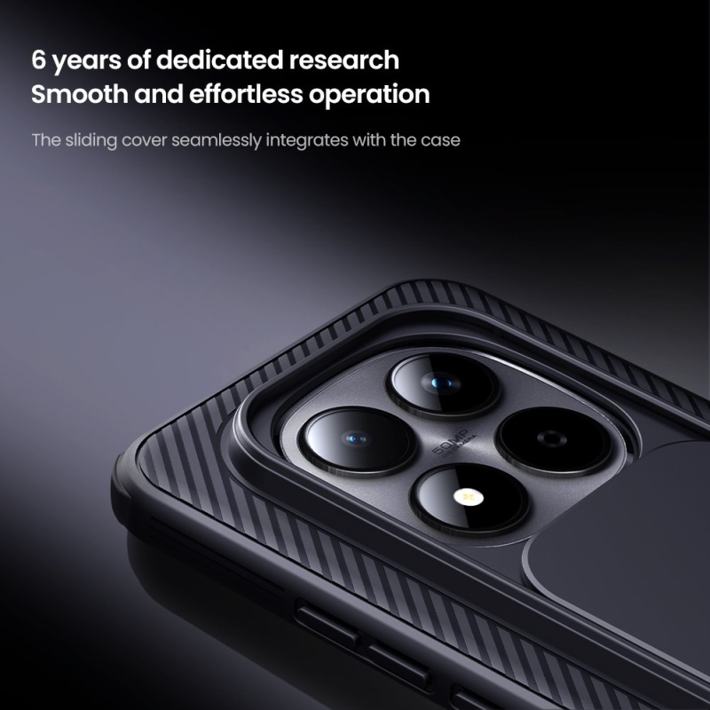 Nillkin CamShield PRO Zadný kryt pre Xiaomi Redmi Note 15 Pro+ 5G Black