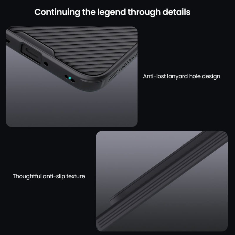 Nillkin CamShield PRO Zadný kryt pre Xiaomi Redmi Note 15 Pro+ 5G Black